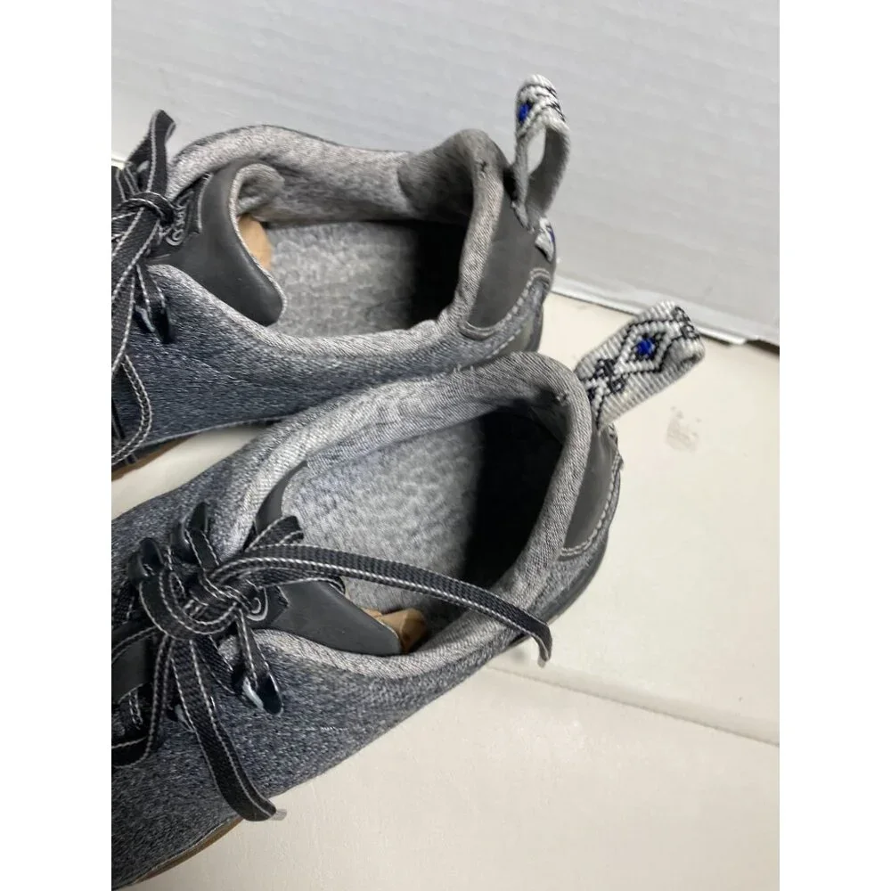 Chaco Kanarra 2.0 Sneakers Shoes Women Size 7 Gray Lace Up Hiking Camping‎